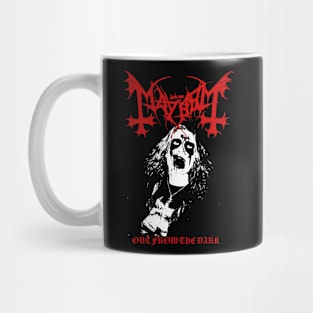 Mayhem  OUT FROM THE DARK Mug